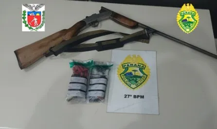 Homem é preso após ocorrência de violência doméstica na área rural de Bituruna