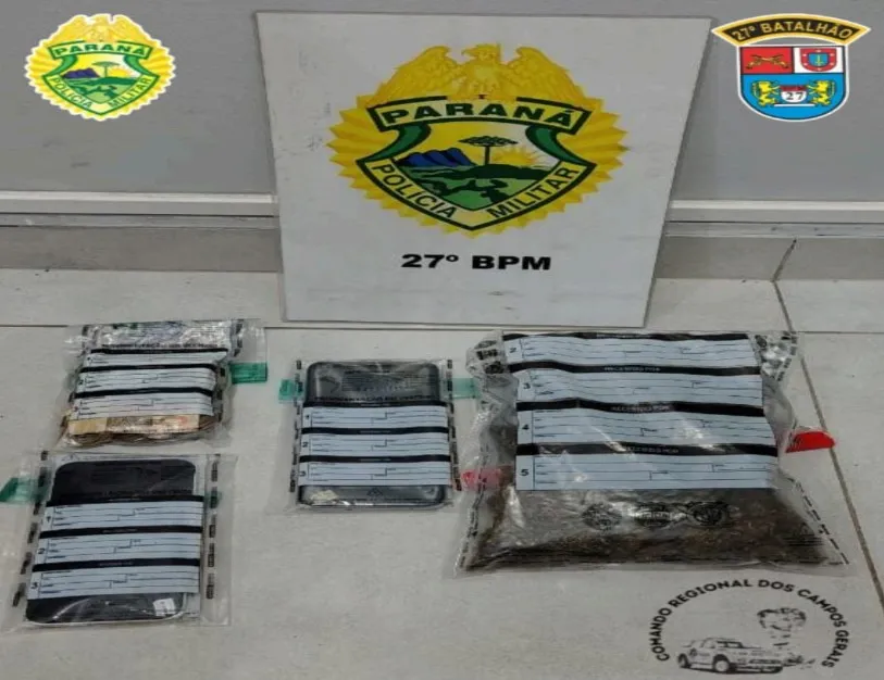 ROTAM apreende drogas e desarticula ponto de tráfico no bairro Cidade Jardim