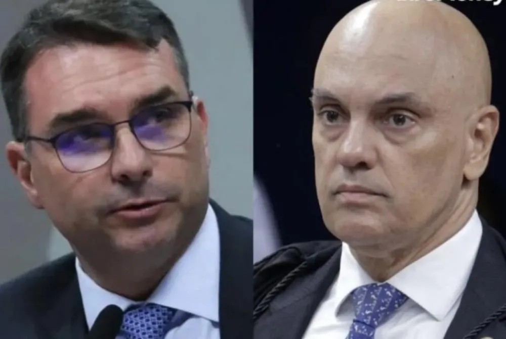 Moraes manda investigar Flávio Bolsonaro por postagem contra Lula